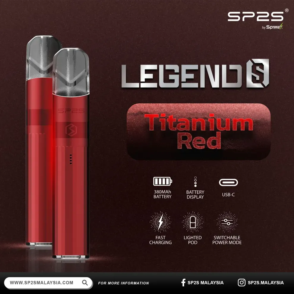 SP2S 鈦色主機 紅色