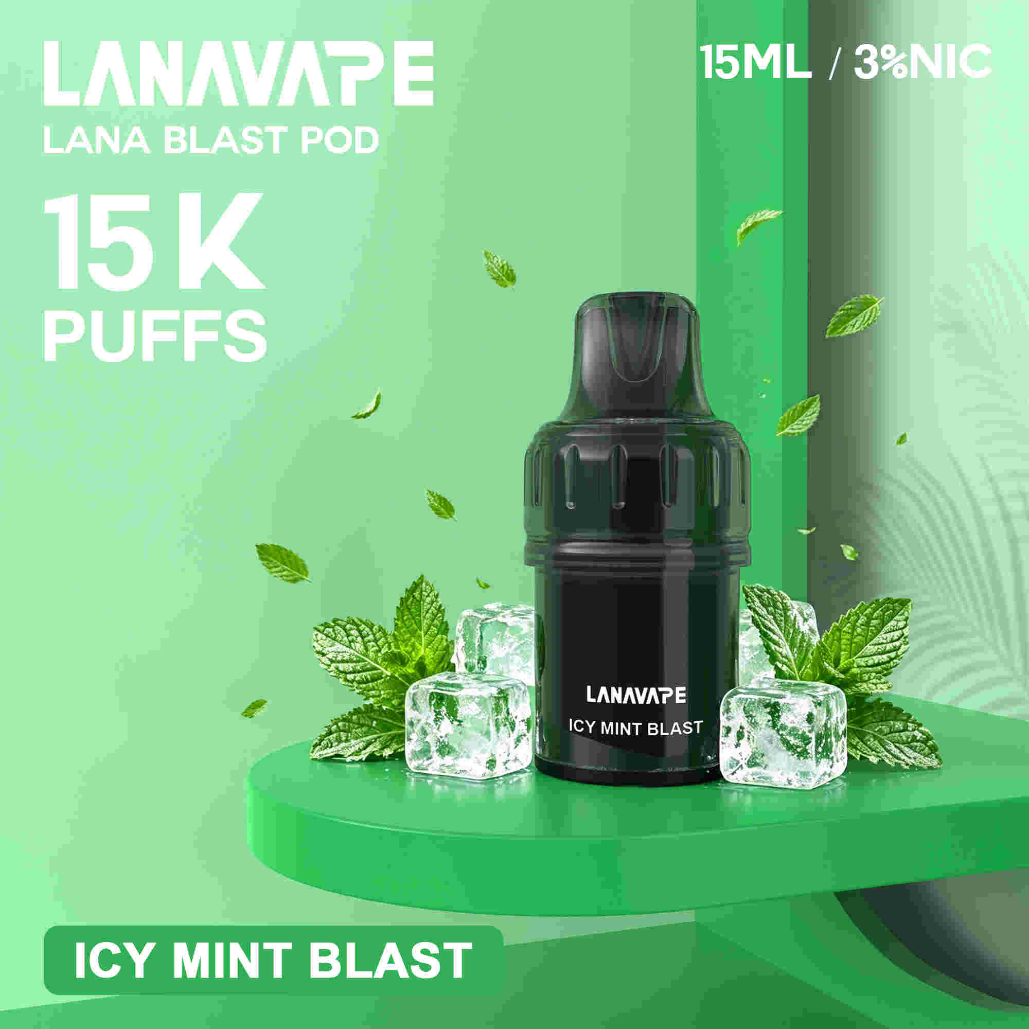 LANA BLAST 15K可替換彈電子煙|一口15000超長續航|Type-C疾速快充:圖片 6